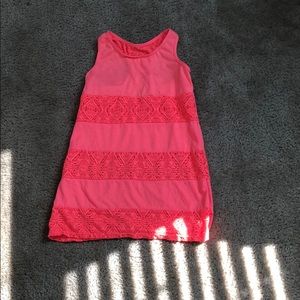 SO hot pink tank top